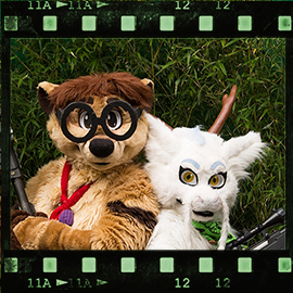 Eurofurence 2015 fursuit photoshoot. Preview picture of Thabo, Rin